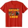 imageStar Wars Classic Characters Birthday Crew Party Matching TShirtRed