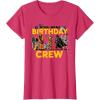 imageStar Wars Classic Characters Birthday Crew Party Matching TShirtRed Heather
