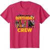 imageStar Wars Classic Characters Birthday Crew Party Matching TShirtRed Heather