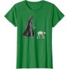 imageStar Wars Darth Vader the Dog Walker Meme TShirtKelly Green