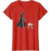 imageStar Wars Darth Vader the Dog Walker Meme TShirtRed