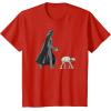 imageStar Wars Darth Vader the Dog Walker Meme TShirtRed