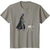 imageStar Wars Darth Vader the Dog Walker Meme TShirtSlate Grey