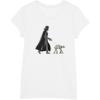 imageStar Wars Darth Vader the Dog Walker Meme TShirtWhite