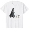 imageStar Wars Darth Vader the Dog Walker Meme TShirtWhite