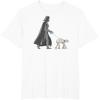 imageStar Wars Darth Vader the Dog Walker Meme TShirtWhite