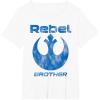 imageStar Wars Rebel Alliance Matching Family BROTHER TShirt TShirtWhite