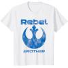 imageStar Wars Rebel Alliance Matching Family BROTHER TShirt TShirtWhite