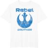 imageStar Wars Rebel Alliance Matching Family BROTHER TShirt TShirtWhite