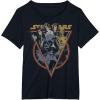 imageStar Wars Retro Characters Vintage Style TShirt TShirtBlack