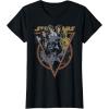 imageStar Wars Retro Characters Vintage Style TShirt TShirtBlack
