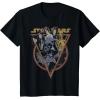 imageStar Wars Retro Characters Vintage Style TShirt TShirtBlack