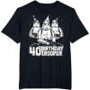 imageStar Wars Stormtrooper Party Hats Trio 40th Birthday Trooper TShirtBlack