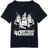 imageStar Wars Stormtrooper Party Hats Trio 40th Birthday Trooper TShirtBlack