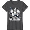 imageStar Wars Stormtrooper Party Hats Trio 40th Birthday Trooper TShirtDark Heather Grey