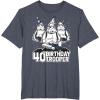 imageStar Wars Stormtrooper Party Hats Trio 40th Birthday Trooper TShirtHeather Blue