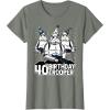 imageStar Wars Stormtrooper Party Hats Trio 40th Birthday Trooper TShirtOlive Heather