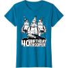 imageStar Wars Stormtrooper Party Hats Trio 40th Birthday Trooper TShirtSapphire Blue