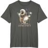 imageStar Wars The Book Of Boba Fett Bantha Riding Triangle Fill TShirtAsphalt Grey