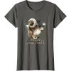 imageStar Wars The Book Of Boba Fett Bantha Riding Triangle Fill TShirtAsphalt Grey