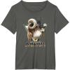 imageStar Wars The Book Of Boba Fett Bantha Riding Triangle Fill TShirtAsphalt Grey