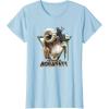 imageStar Wars The Book Of Boba Fett Bantha Riding Triangle Fill TShirtBaby Blue