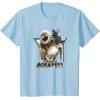 imageStar Wars The Book Of Boba Fett Bantha Riding Triangle Fill TShirtBaby Blue