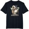 imageStar Wars The Book Of Boba Fett Bantha Riding Triangle Fill TShirtBlack