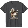 imageStar Wars The Book Of Boba Fett Bantha Riding Triangle Fill TShirtDark Heather Grey