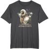 imageStar Wars The Book Of Boba Fett Bantha Riding Triangle Fill TShirtDark Heather Grey