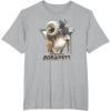 imageStar Wars The Book Of Boba Fett Bantha Riding Triangle Fill TShirtHeather Grey