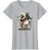 imageStar Wars The Book Of Boba Fett Bantha Riding Triangle Fill TShirtHeather Grey