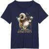 imageStar Wars The Book Of Boba Fett Bantha Riding Triangle Fill TShirtNavy Blue
