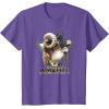 imageStar Wars The Book Of Boba Fett Bantha Riding Triangle Fill TShirtPurple Heather