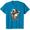 imageStar Wars The Book Of Boba Fett Bantha Riding Triangle Fill TShirtSapphire Blue