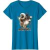 imageStar Wars The Book Of Boba Fett Bantha Riding Triangle Fill TShirtSapphire Blue
