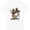 imageStar Wars The Book Of Boba Fett Bantha Riding Triangle Fill TShirtWhite