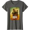 imageStar Wars The Book Of Boba Fett Group Shot Desert Poster V2 TShirtAsphalt Grey
