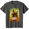 imageStar Wars The Book Of Boba Fett Group Shot Desert Poster V2 TShirtAsphalt Grey
