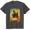 imageStar Wars The Book Of Boba Fett Group Shot Desert Poster V2 TShirtDark Heather Grey