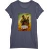 imageStar Wars The Book Of Boba Fett Group Shot Desert Poster V2 TShirtHeather Blue