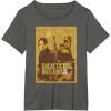 imageStar Wars The Book of Boba Fett Fennec Galactic Outlaws TShirtAsphalt Grey