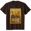 imageStar Wars The Book of Boba Fett Fennec Galactic Outlaws TShirtBrown