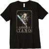imageStar Wars The Clone Wars Ahsoka Tano Celestial Portrait Premium TShirtBlack
