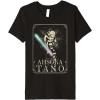imageStar Wars The Clone Wars Ahsoka Tano Celestial Portrait Premium TShirtBlack
