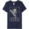 imageStar Wars The Clone Wars Ahsoka Tano Celestial Portrait Premium TShirtNavy Blue