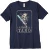 imageStar Wars The Clone Wars Ahsoka Tano Celestial Portrait Premium TShirtNavy Blue
