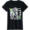 imageStar Wars The Clone Wars Ahsoka Tano Gradient Lightsaber TShirtBlack