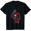 imageStar Wars The Force Awakens Its Just Us Now Kylo Ren TShirtBlack