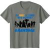 imageStar Wars The Force Matching Family GRANDMA TShirt TShirtOlive Heather